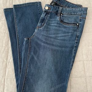 Jeans, Stone Washed Denim, Size 6 Slim